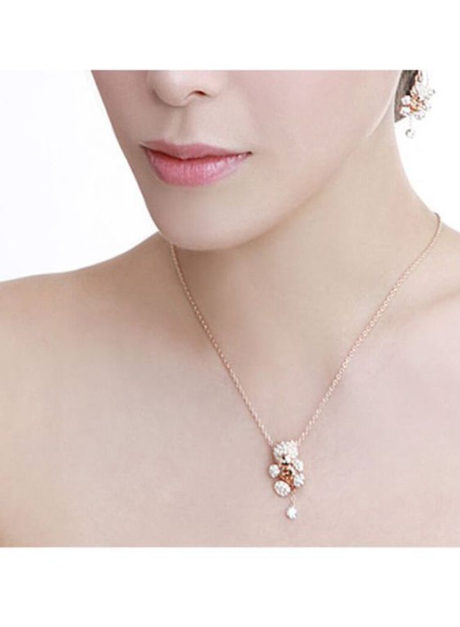 J&J Teddy Bear Shaped Pendant Necklace - Image 3