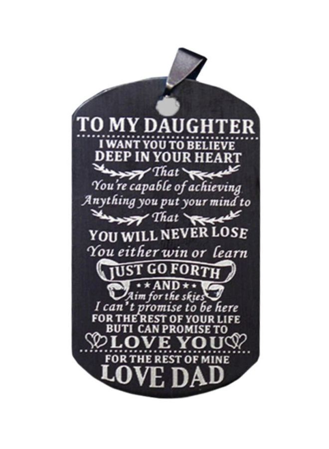 Sharpdo - Metal Pendant Necklace - Image 1
