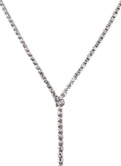 Sharpdo Layered Lariat Stone Studded Choker Necklace  - Image 5