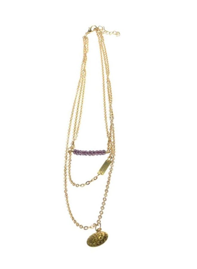 Sharpdo Alloy Multi-Layered Chain Necklace - Image 1