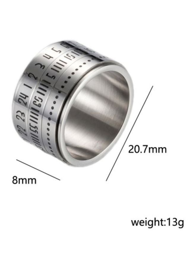 شاربدو خاتم منقوش قابل للتدوير - Image 2