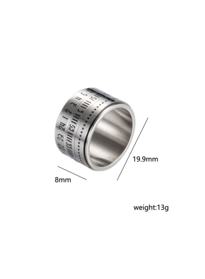 Sharpdo Titanium Steel Rotatable Ring - Image 2