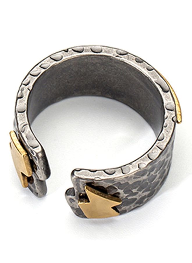 Sharpdo - Titanium Hip Hop Lightening Ring - Image 1