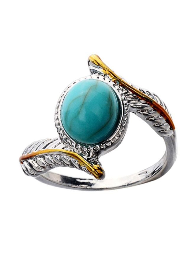 Sharpdo Turquoise Alloy Ring