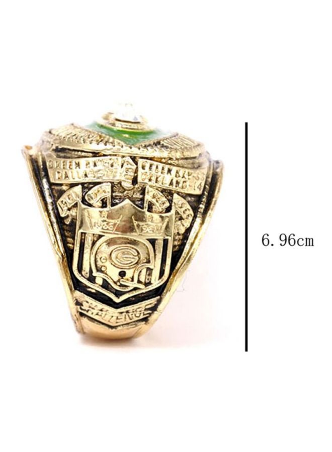 Sharpdo - Titanium Stone Studded Ring - Image 1