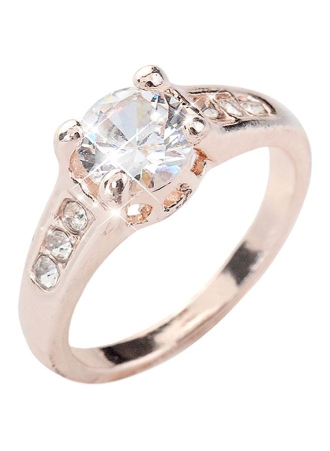 Sharpdo Rhinestone Studded Ring