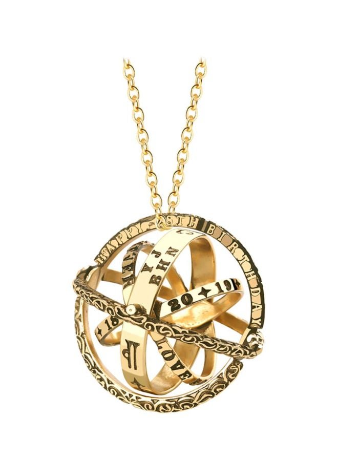 Sharpdo Astronomical Ball Ring Pendant Necklace  - Image 1