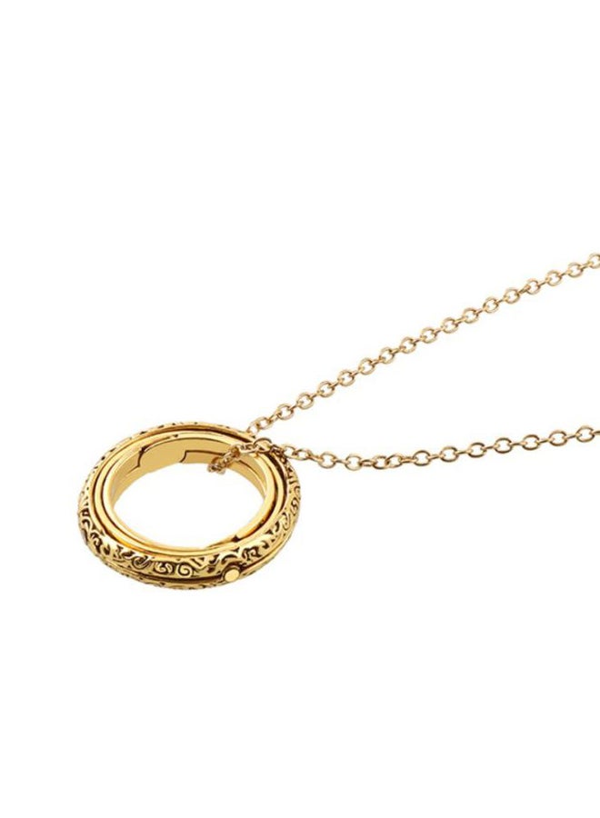Sharpdo Astronomical Ball Ring Pendant Necklace  - Image 2