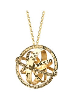 Astronomical Ball Ring Pendant Necklace