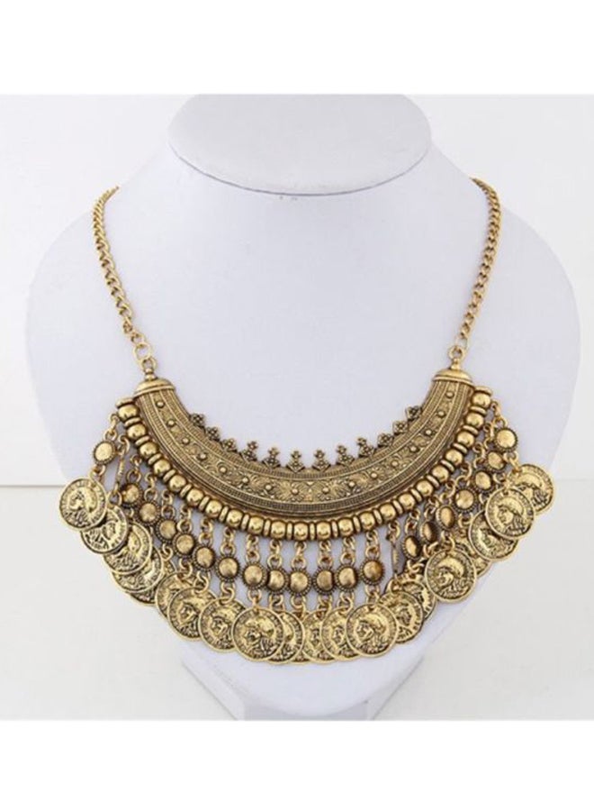 Sharpdo Metal Trend Coin Necklace - Image 2