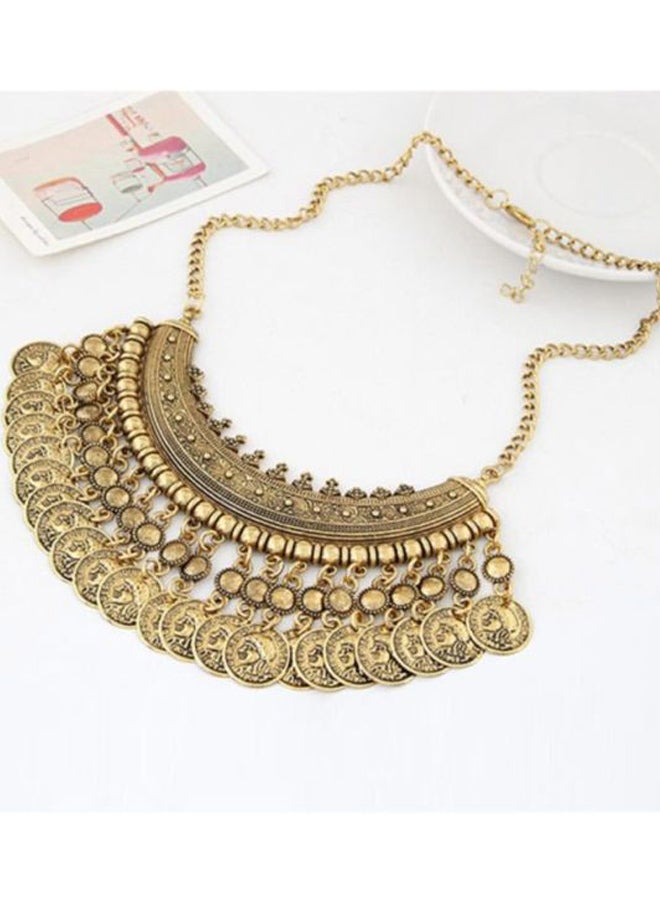 Sharpdo Metal Trend Coin Necklace - Image 3