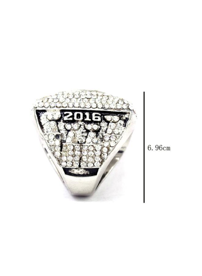 Sharpdo Rhinestone Studded Fashion Ring - Image 2