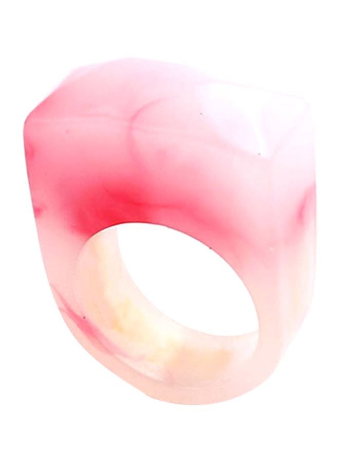 Sharpdo Gloss Ink Pattern Resin Ring - Image 1