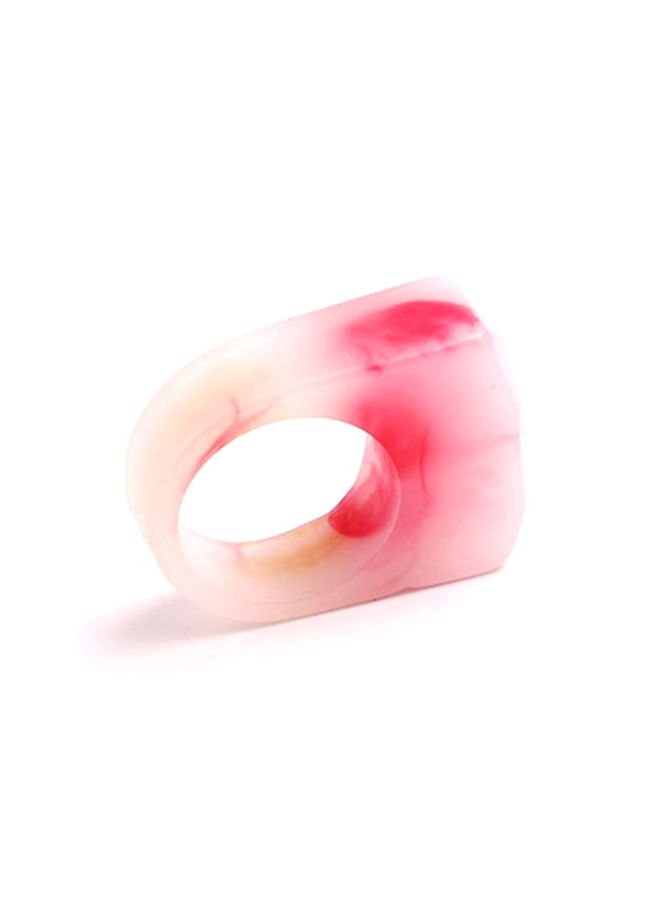 Sharpdo Gloss Ink Pattern Resin Ring - Image 2