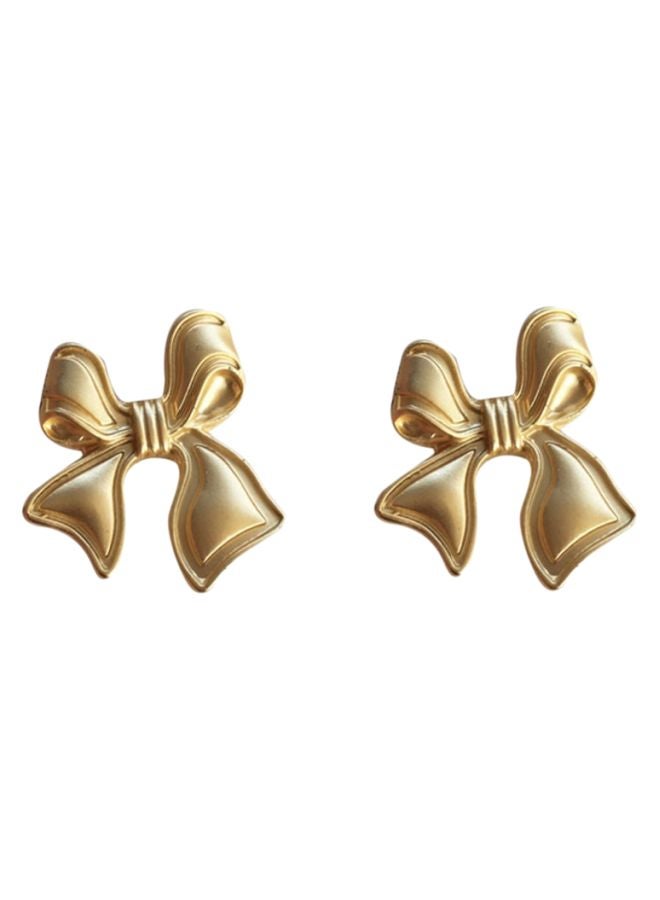 J&J - Bow Design Earrings - Image 1