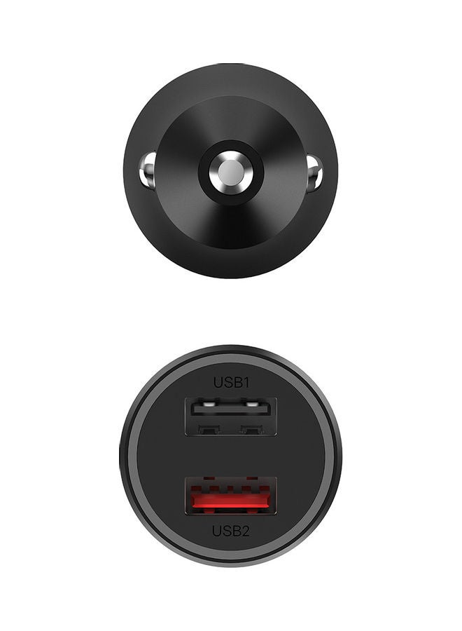 Xiaomi Car Fast Charger Black - Image 1