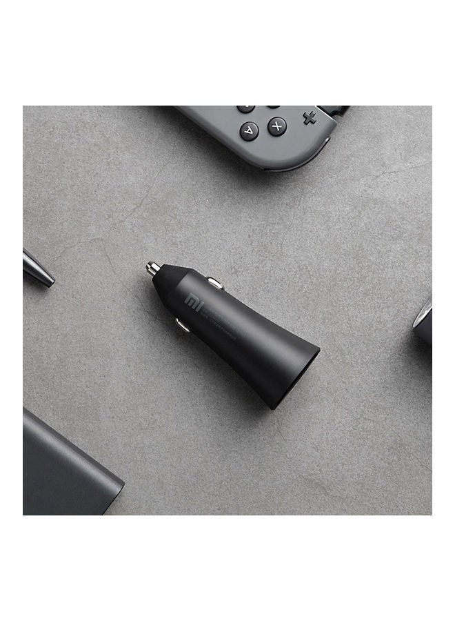 Xiaomi Car Fast Charger Black - Image 2
