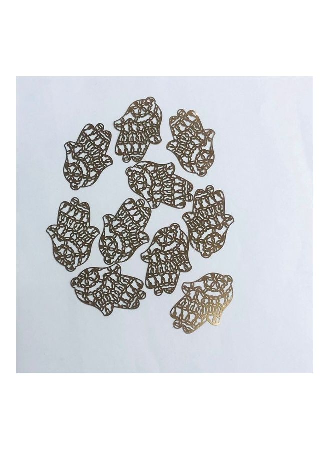 10-Piece Metal Hand Pendent Set 