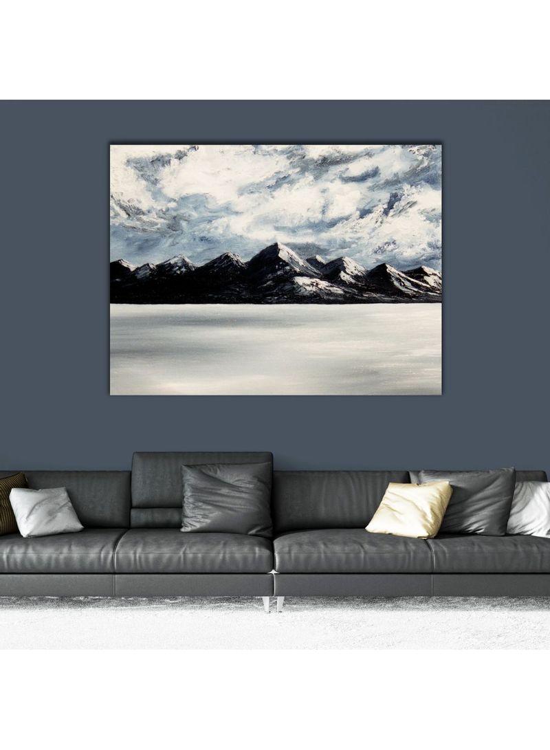 Fast Print Landscape & Nature Design Framed Vinyl Tableau Multicolor 100x120cm 