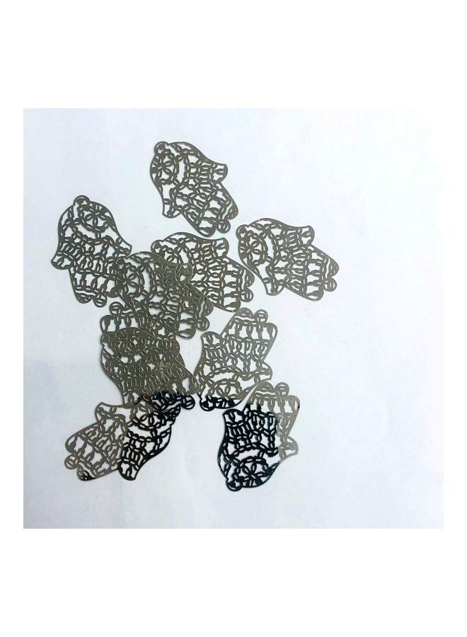 10-Piece Metal Hand Pendent Set 