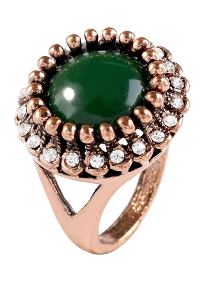 شاربدو خاتم عصري مرصع بحجر الراين - Image 1