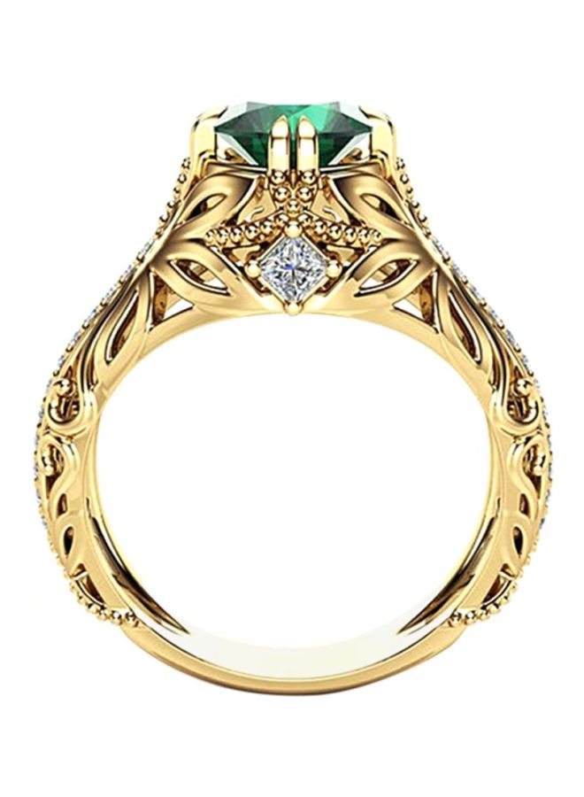 شاربدو خاتم مرصع بأحجار الزركون - Image 2