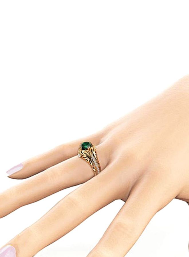 شاربدو خاتم مرصع بأحجار الزركون - Image 4