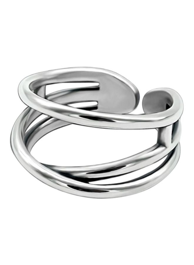 Sharpdo - Silver Double Layer Ring - Image 1