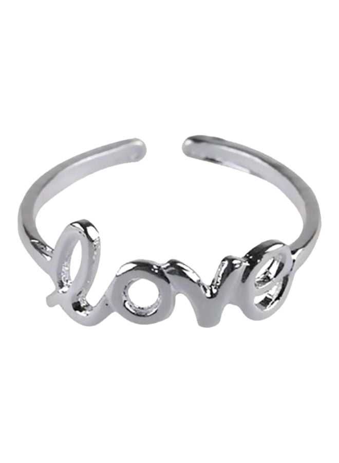 Sharpdo - Alloy Love Design Ring - Image 1