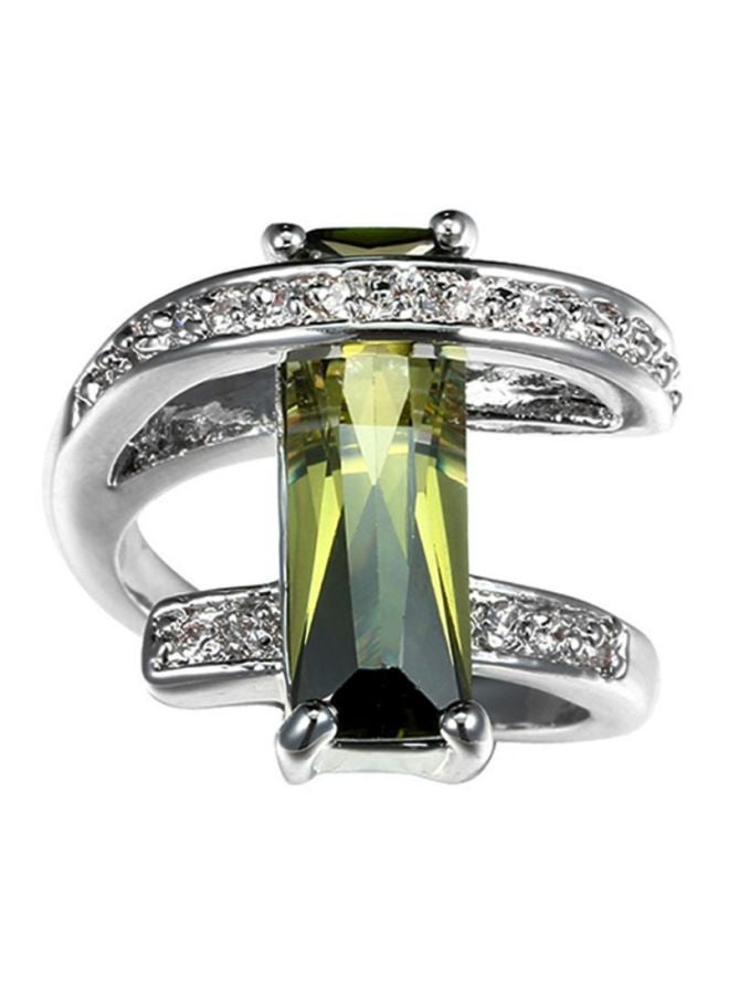 Sharpdo Rhinestone Studded Ring - Image 1