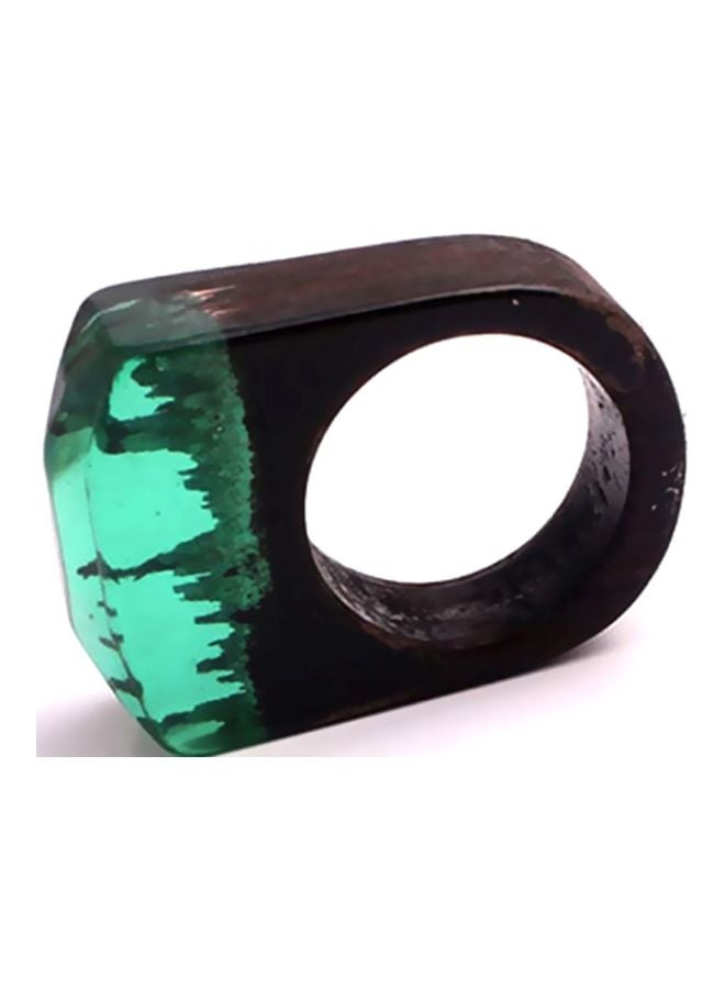 Sharpdo Gloss Ink Pattern Resin Ring - Image 2