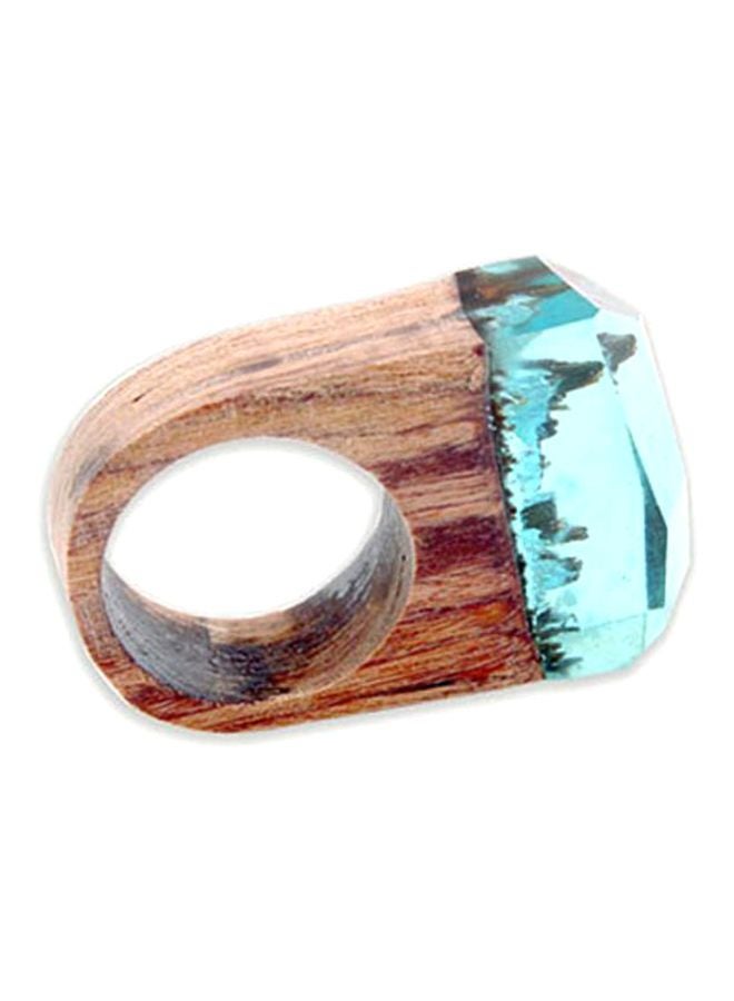 Sharpdo Gloss Ink Pattern Resin Ring - Image 3