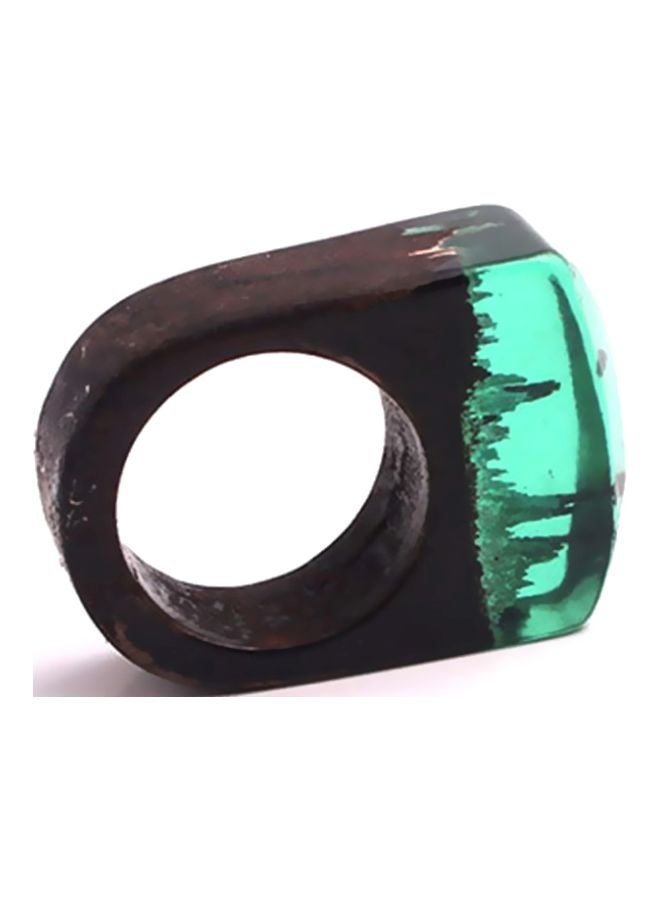 Sharpdo Gloss Ink Pattern Resin Ring - Image 3