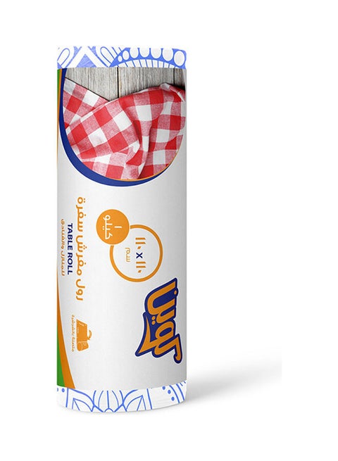On Roll Table Cover Roll Multicolor 110x110cm