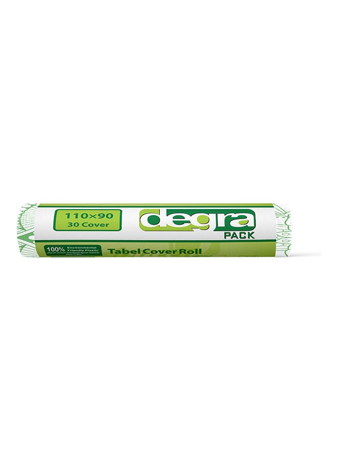 Queen 30-Piece Degra Table Foil Cover Roll Color May Vary 110x90centimeter 