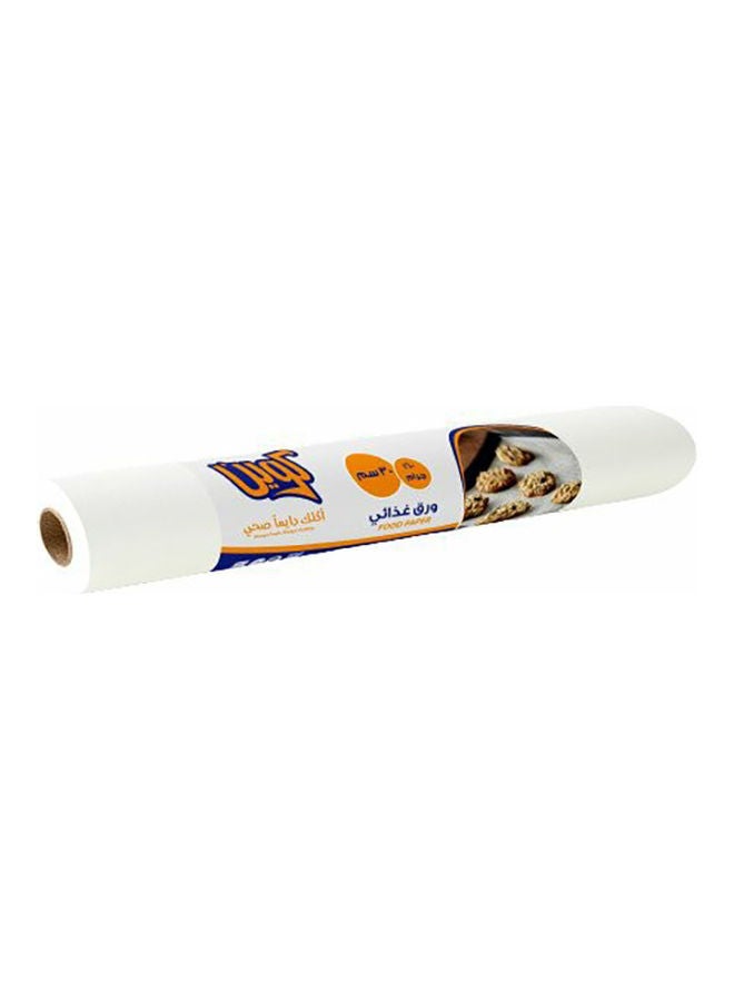 Queen Food Paper Roll White 30centimeter 