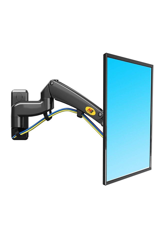 NB NORTH BAYOU - TV Wall Mount for Most 24-35 Inch LED LCD Plasma Flat Screen Monitor and TVs, VESA Size 75x75MM to 100x100MM Up to 26lbs(12KG) Full Motion Articulating Durable and No Rust.F300-B (24-35, Black) Black - Image 1