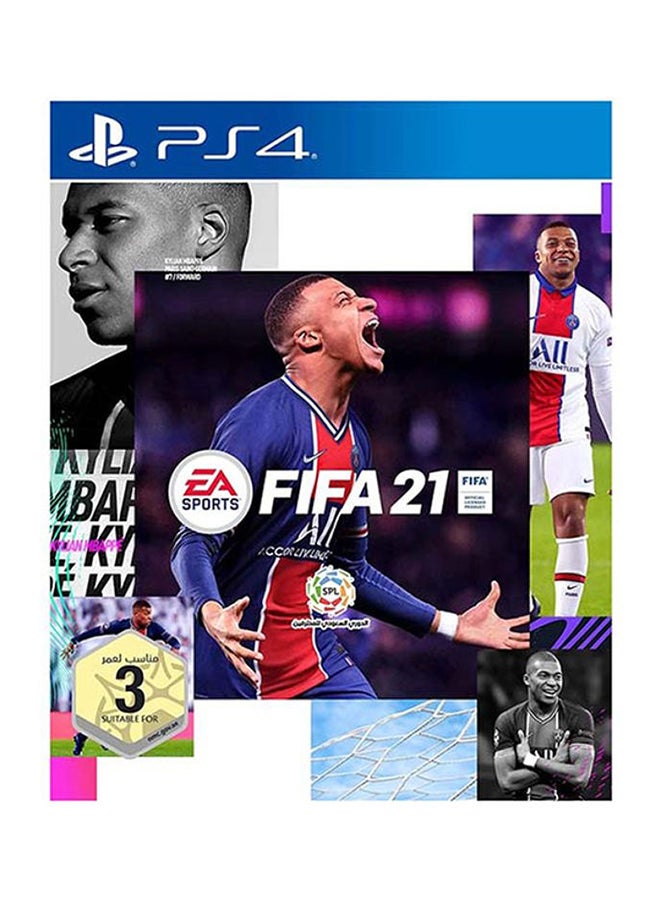 Sony - PlayStation 5 Console (Disc Version) With FIFA 21 - Image 1