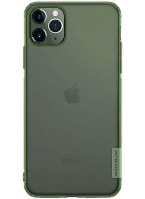 Nature Series TPU Back Cover For Apple IPhone 11 Pro Max Clear/Green