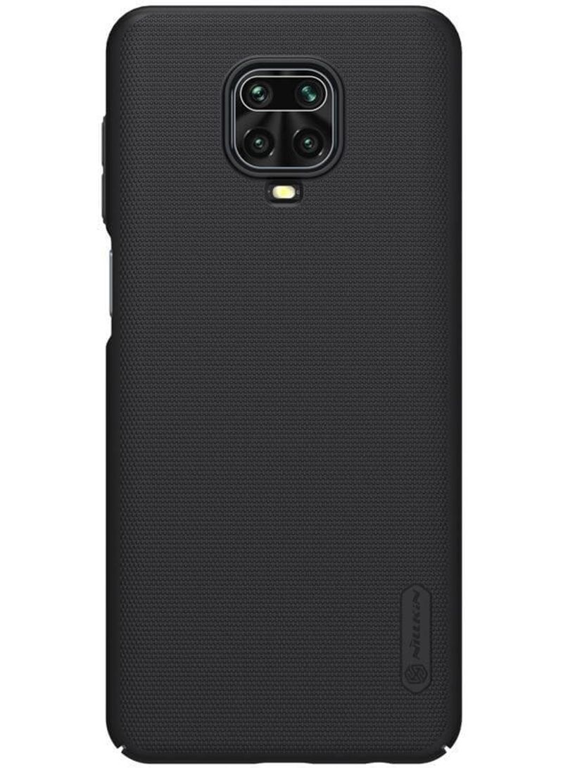 Nillkin Super Frosted Shield Matte Silicone Back Cover For Xiaomi Redmi Note 9 Pro/Note 9S Black - Image 1