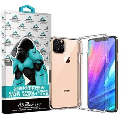 9H High Protection Silicone Back Cover For Iphone 11 Pro Max Clear - Image 2