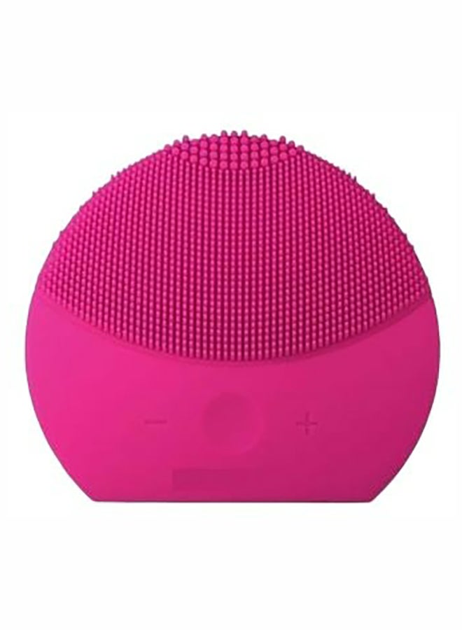 Ultrasonic Silicone Facial Cleanser Brush Pink