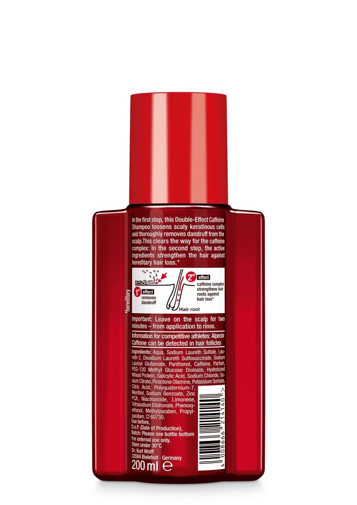 Alpecin - Double Effect Caffeine Shampoo 200ml - Image 1