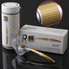 ZGTS Titanium Series Micro Needle Derma Roller Silver/Gold  - Image 2