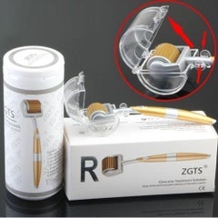 ZGTS Titanium Series Micro Needle Derma Roller Silver/Gold 1.5mm  - Image 3