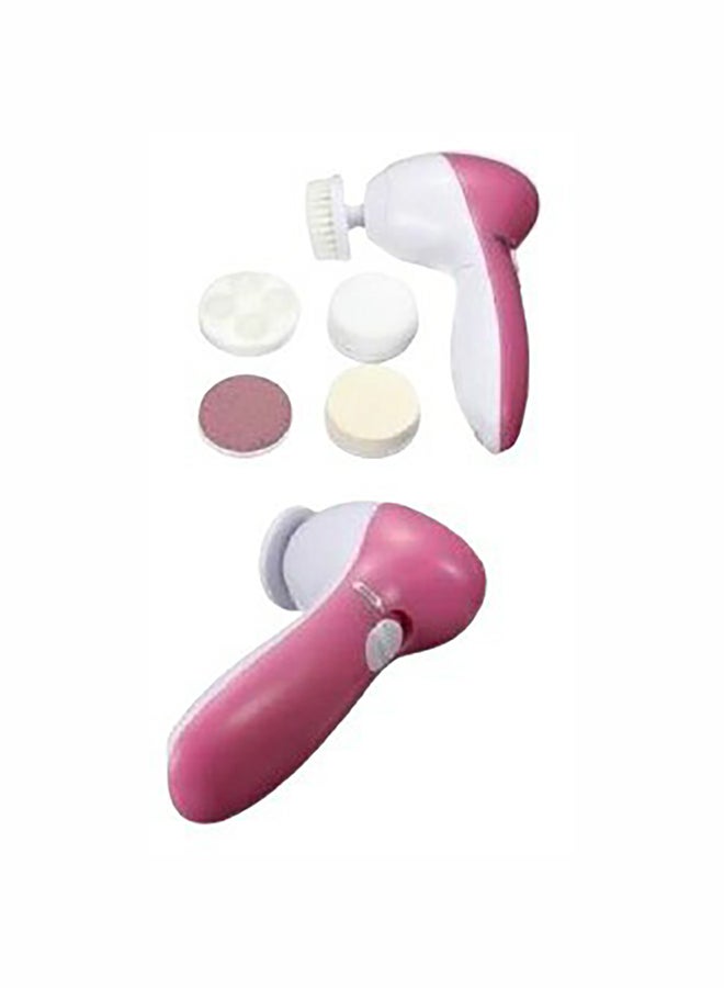 جهاز تدليك الجسم بيوتي كير 5 في 1 أبيض/ وردي - Image 1