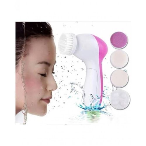 جهاز تدليك الجسم بيوتي كير 5 في 1 أبيض/ وردي - Image 2