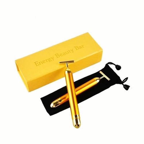 قلم تدليك الوجه إنيرجي بيوتي بار ذهبي - Image 5