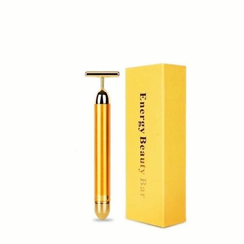 قلم تدليك الوجه إنيرجي بيوتي بار ذهبي - Image 3