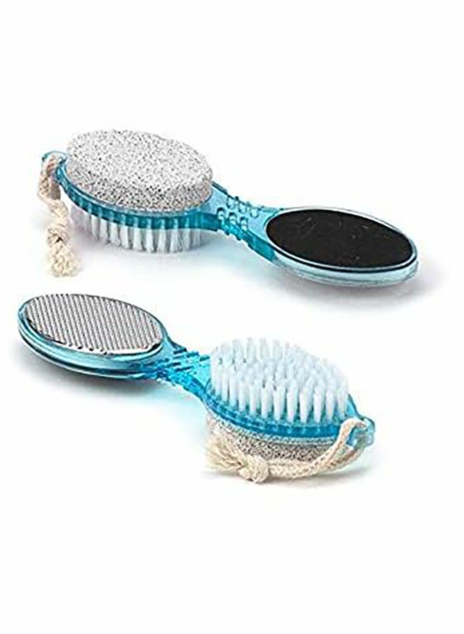 فرشاة بتصميم مجداف لتطبيق الباديكير في 4 خطوات متعدد الألوان - Image 1